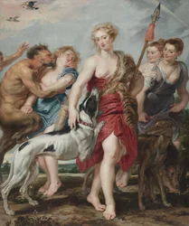 Diana i jej nimfy wyruszają na polowanie, ok. 1615 r.