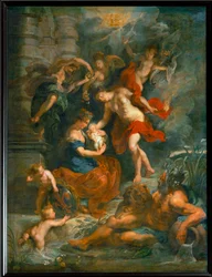 Narodziny królowej Marii Medycejskiej we Florencji 26 kwietnia 1573 r. ...