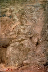 Marie de Medici jako Pallas Atena, 1622.
