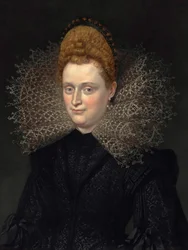 Portret Margherity Gonzagi 1591-1632, księżnej Lotaryngii.