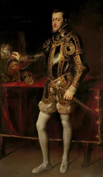 Portret Filipa II, króla Hiszpanii, gdy książę, ok. 1628-29 (olej na płótnie)