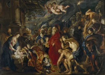 Pokłon Trzech Króli, 1610-1620
