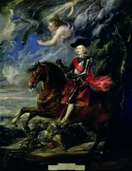 Kardynał Infante Ferdinand w bitwie pod Nordlingen, c.1634