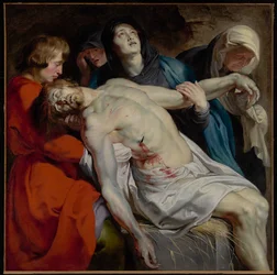 Złożenie do grobu, około 1612