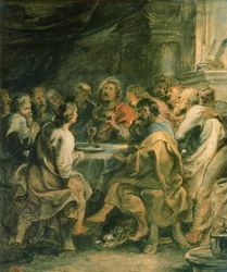 Ostatnia Wieczerza, ok. 1630-31 (olej na desce)