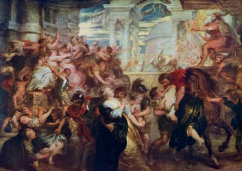 Gwałt Sabinek, c1635-1640, 1912.