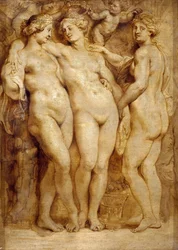 Trzy Gracje, ok. 1620-1623