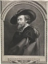 Malarz Peter Paul Rubens (rycina)