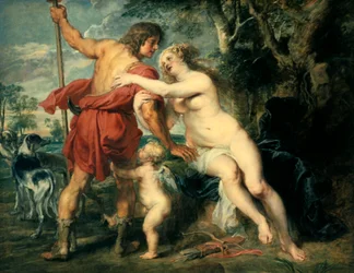 Wenus i Adonis, c1630