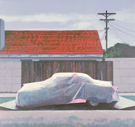 Ghost Car 2, Los Angeles, USA, 2002 (olej na płótnie)