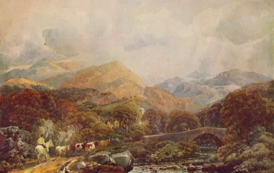 Krajobraz górski, XIX w.