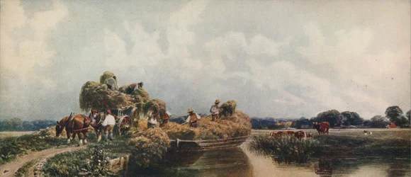 Kanał Rzymski, Lincolnshire, ok. 1840, ok. 1915 r