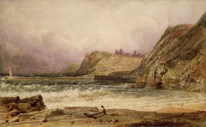 Whitby (ołówek i akwarela)
