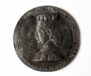 Medal przedstawiający Borso d