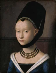 Portret młodej kobiety