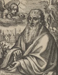 Mateusz, z Czterech Ewangelistów, 1610-20.