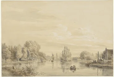 Widok Vecht do Hofstede Slotzigt