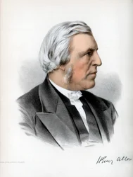 Henry Allon, angielski nonkonformista boski, c1890.
