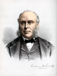 William Henry Smith, polityk brytyjski, ok. 1890 r.