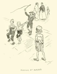 Ilustracja do Phila Maysa Gutter-Snipes