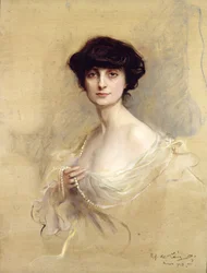 Anna de Noailles (1876-1933) 1913 (olej na płótnie)