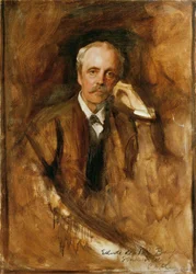 Arthur James Balfour, pierwszy hrabia Balfour (olej na płótnie)