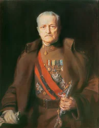 Generał John Pershing (1860-1948) (olej na płótnie)