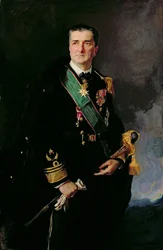 Miklos Horthy de Nagbanya (olej na płótnie)
