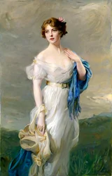 Portret hrabiny Anastazji Michajłowny de Torby, XIX wiek