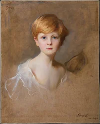 Portret lorda Warkwortha w wieku 4 lat