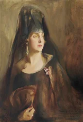 Królowa Wiktoria Eugenia z Hiszpanii 1887-1969, 1927.