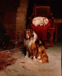 Przy kominku