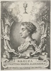 Portret Christiny, królowej Szwecji