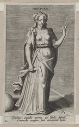 Środek, z Prosopographia, ca. 1585-90, ca. 1585-90.