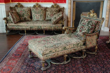 Łóżko i sofa Duke of Leeds