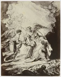 Van Dyck [Vandyke], Agonia w ogrodzie