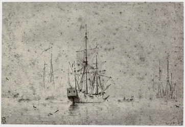 Willem van der Velde, wysyłka