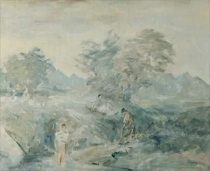 Kąpiący się, Knaresborough
