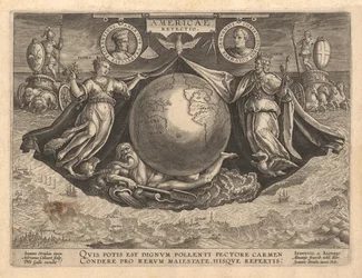 Ameryka Revetio Cover, 1591