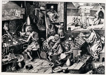 Alchemik, 1558