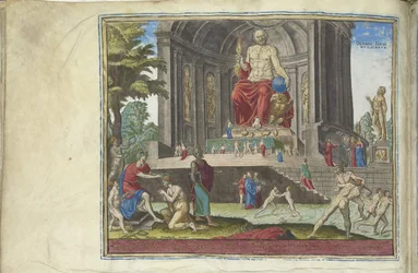 Posąg Jowisza w Olimpii z serii Ósme cuda świata, 1572