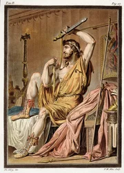Agamemnon, kostium do „Ifigenii w Aulidzie” Jeana Racine