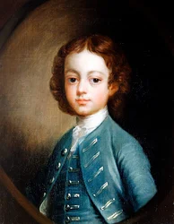 Portret młodego chłopca (olej na płótnie)