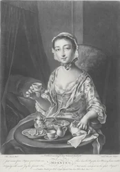 Rano, grawerowane przez Richarda Houstona, 1758