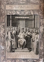 Rada Statutów Zakonu Maltańskiego „Statuta Hospitalis Hervsalem” (Rada Rycerska), Philippe Thomassin, koniec XVI wieku