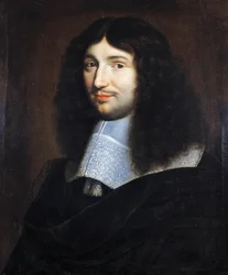 Portret mężczyzny, przypuszczalnie Jean Baptiste Colbert (1619-1683), namalowany przez Philippe de Champaigne (1602-1674)