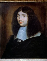 Przypuszczalny portret Jeana Baptiste (Jean-Baptiste) Colbert (1619-1683), zarządcy finansów Ludwika XIV” Obraz Philippe De Champaigne (1602-1674). Reims, Musee Des Beaux Arts - Portret mężczyzny, przypuszczalnie Jean Baptiste (Jean-Baptiste) Colbert