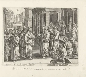Paweł kłóci się z czarownikiem Elimasem Dzieje Apostolskie (tytuł serii) Acta Apostolorum (tytuł serii)