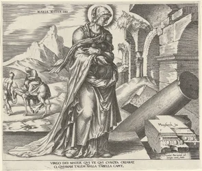 Maria Maria Mater Dei (tytuł na obiekcie) Osiem znanych kobiet ze Starego i Nowego Testamentu (tytuł serii)