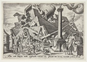 Zniszczenie wieży Babel i rozproszenie narodów